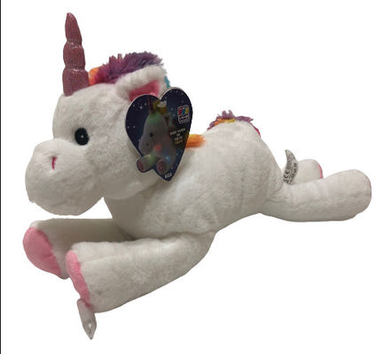 14.37 İnç 0.37m LED Peluş Oyuncak Jumbo Unicorn Dolması Hayvan Renk Değiştirme