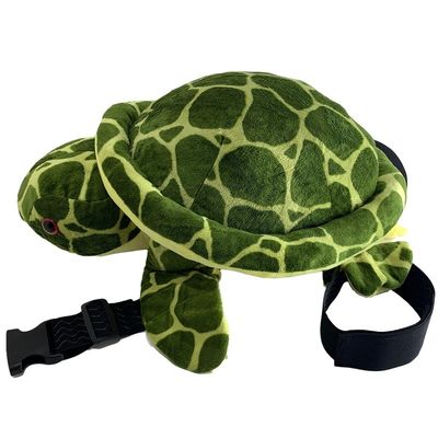 62cm Yeşil Benekli Peluş Kaplumbağa Kalça Koruyucusu Doğa Sporları İçin Yetişkin Boyutu