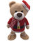 33cm 13 İnç Noel Peluş Oyuncaklar Teddy Bears Boğucu ile Toplu