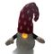 52cm 20.47 İnç Noel LED Peluş Oyuncak Gnome Dolması Hayvan Oyuncak 3A Piller
