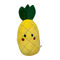 56CM 22.05in Süper Yumuşak 56CM Ananas Şekilli Yastık Peluş Meyve Ve Sebze Oyuncakları