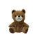 Kayıt Tekrarlayan Eğitici Peluş Oyuncaklar 0.17M 6.7IN Kahverengi Renk Teddy Bear Polyester