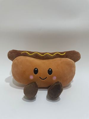 7 Pcs Çeşitli Sosisli Yumurtalı Oyuncaklar, Çocuklar ve Ev Dekorasyonu İçin Tatlı Yiyecek Dolu Hayvanlar