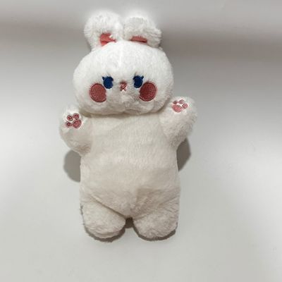 Yapılandırılabilir Tatlı Doldurulmuş Plüş Oyuncakları Fermuarlı Havuç şeklindeki tavşanlar