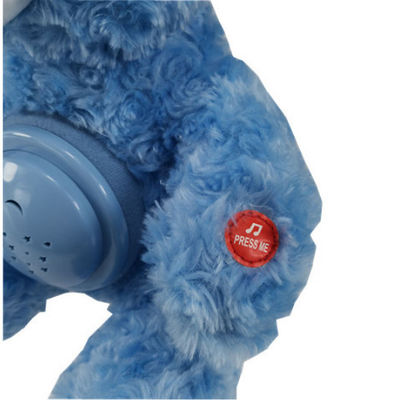 Sıcak Satış LED Dolu Hayvan Renkli Parlak Plüş Teddy Ayı Projeksiyonu Işık Bebek Yemeği Plüş Teddy Ayı