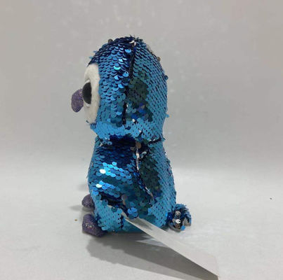 Sıcak Satılan Ses Kaydı & Tekrarlama Plüş Flip Sequin Penguen Oyuncağı