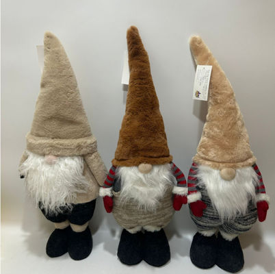 60cm Noel Baba Noel Plüş Oyuncak Noel Dekorasyonu Ornamentler Şükran Günü Hediyeleri