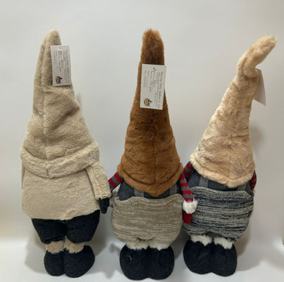 60cm Noel Baba Noel Plüş Oyuncak Noel Dekorasyonu Ornamentler Şükran Günü Hediyeleri