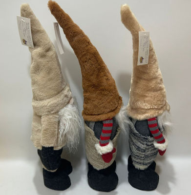 60cm Noel Baba Noel Plüş Oyuncak Noel Dekorasyonu Ornamentler Şükran Günü Hediyeleri