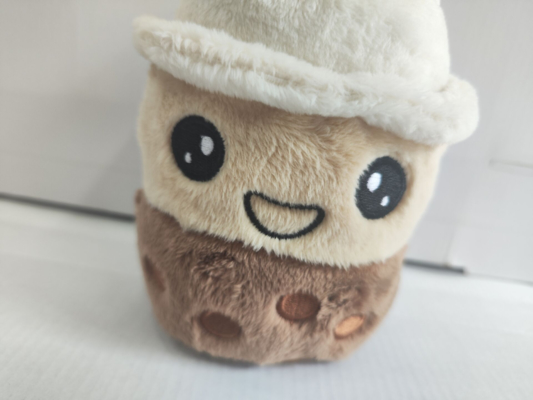 Kayıt ve Tekrarlama Bubble Tea Plush Oyuncak Elektronik Oyuncak Fonksiyonel Oyuncak Çocuklar için en iyi hediye