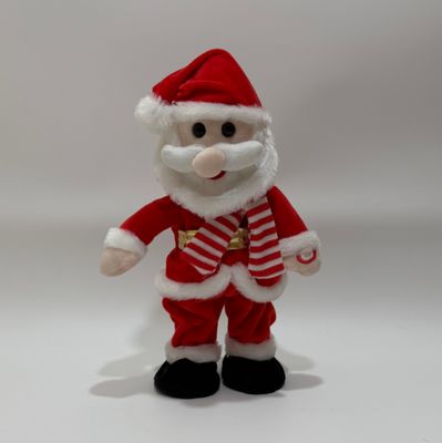 Şarkı Söyleyen ve Dans Eden Noel Baba ve Geyik