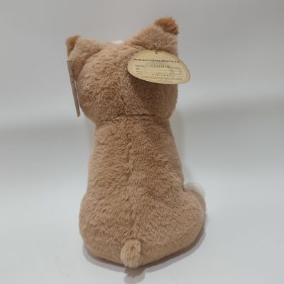 İçinde Kil Fasulyesi Kesesi Olan Isıtmalı Yumuşak Peluş Köpek