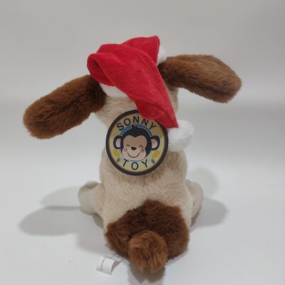 Müzikal Şarkı Söyen Noel Köpeği Hareketli Kulaklı