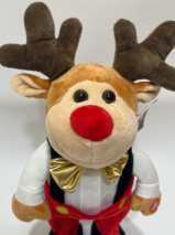 Singing & Dancing Christmas Deer Plush Toy With Music