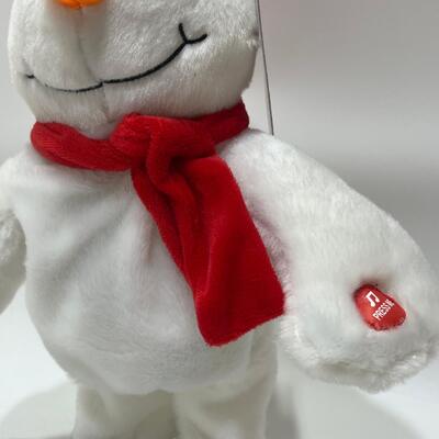 Şarkı ve Dans Noel Kardan Adam Müzikle Plüş Oyuncağı