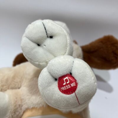 Eğlenceli Müzik Özelliklerine Sahip Sevimli Dans Eden Köpek Peluş Oyuncak