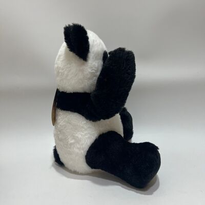Tekrarlama Fonksiyonu ve Müzikli Etkileşimli Saklambaç Panda Peluş Oyuncak, Sevimli Yatar Pozisyonda Saklambaç Oyuncak