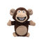 0.17m 6.69in Süper Yumuşak Doldurulmuş Hayvanlar Dev Maymun Oyuncak Ayı Konuşma Fonksiyonu