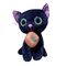 Konuşan Gerçekçi Kara Kedi Cadılar Bayramı Doldurulmuş Hayvan 0.18M 7.09ft